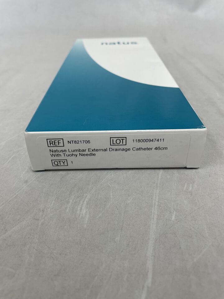 NT821706 - NATUS - lumbar external drainage catheter 46cm with tuohy needle -, (BX/1) - ( Expiry Date: 2024-07-24 )