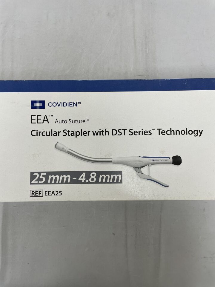EEA25 - COVIDIEN - EEA Single-Use Tilt-Top Anvil Circular Stapler with DST Series Technology, 25 mm Size, (BX/1) - ( Expiry Date: 2024-03-31 )