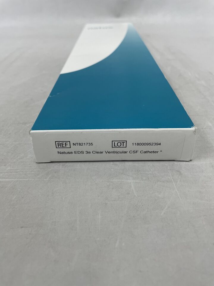 NT821753 - NATUS - EDS 3 Clear Ventricular CSF Catheter, (BX/1) - ( Expiry Date: 2024-06-27 )