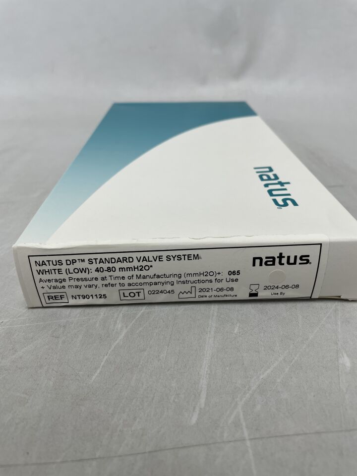 NT901125 - NATUS - DP Standard Valce System, White, Low, 40-80mmH2O, (BX/1) - ( Expiry Date: 2024-06-08 )