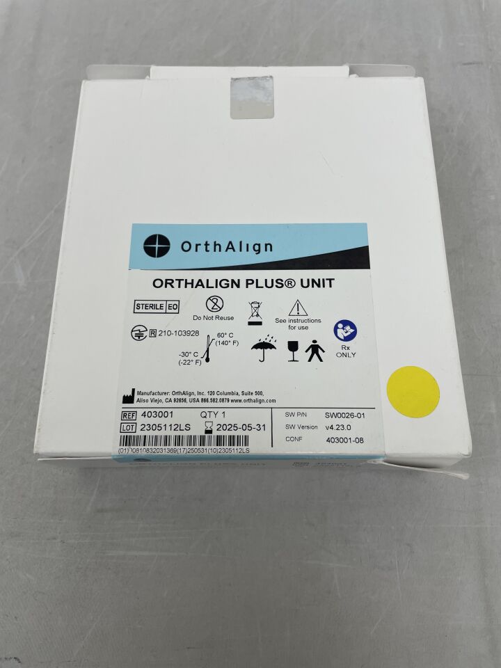 403001 - ORTHALIGN - OrthAlign Plus, (BX/1) - ( Expiry Date: 2025-05-31 )