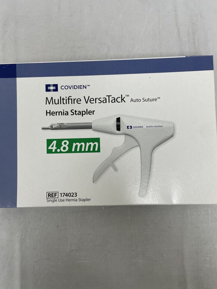 174023 - COVIDIEN - Grapadora de hernia Multifire VersaTack Auto Suture, 4,8 mm, (Caja/1) - (Fecha de caducidad: 30/06/2025)