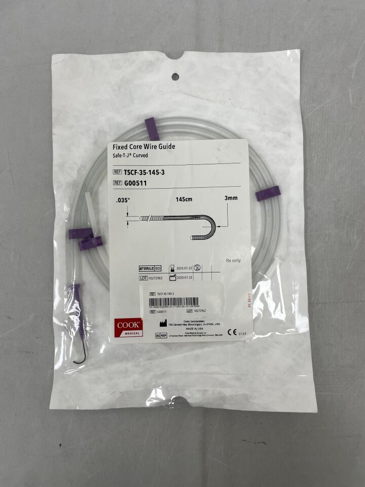 G00511 - COOK - Fixed-Core Wire Guide, (EA) - ( Expiry Date: 2025-01-22 )