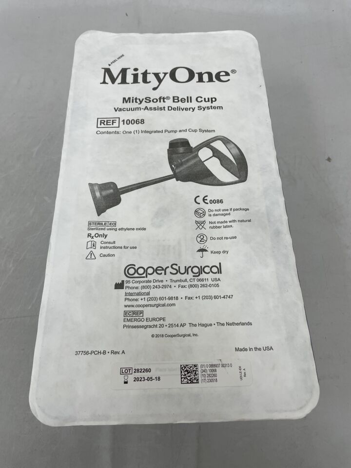 10068 - COOPER SURGICAL - MityOne Pump with MitySoftBell Cup, (EA) - ( Expiry Date: 2023-05-18 )