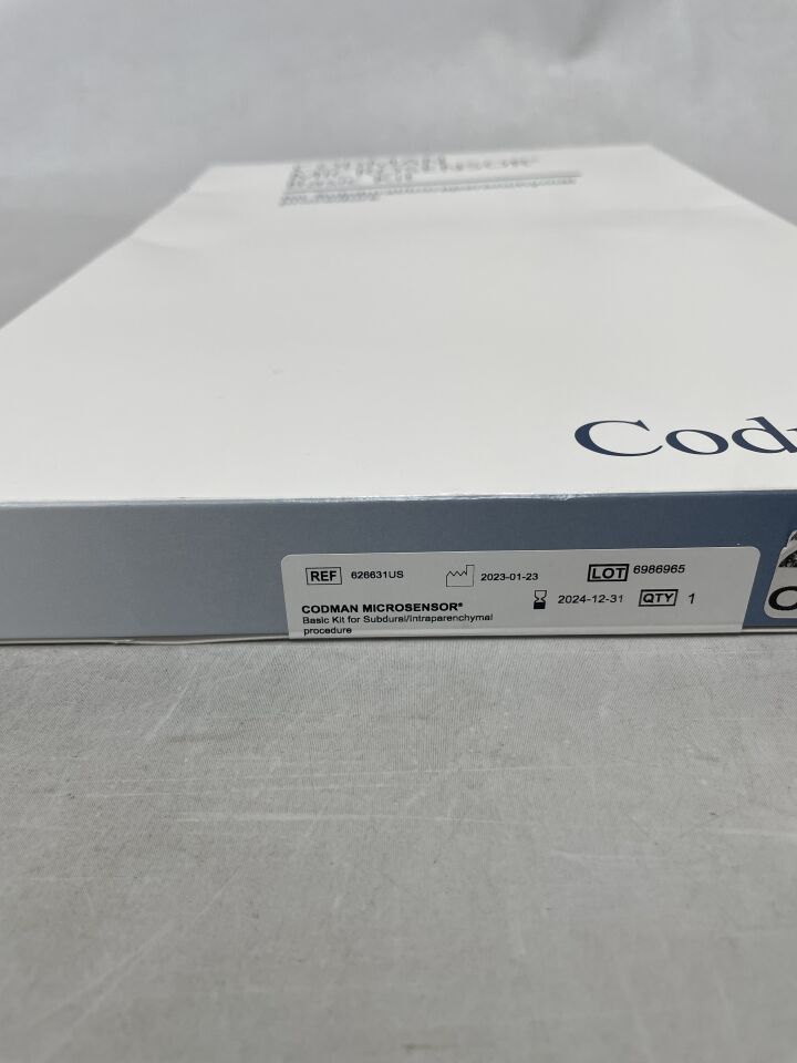 626631US - INTEGRA - codman microsensor basic kit for subdural/intraparenchymal procedure -, (BX/1) - ( Expiry Date: 2024-12-31 )