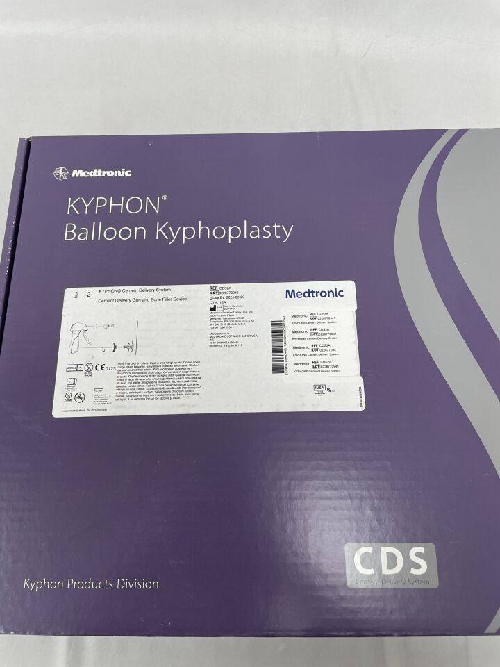 CDS2A - MEDTRONIC - Kyphon Cement Delivery Gun & Bone Filler Device, Size 2, () - ( Expiry Date: 2025-03-29 )