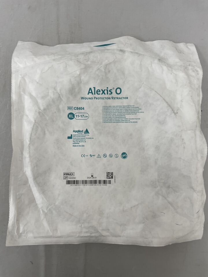 C8404 - APPLIED MEDICAL RESOURCES - Alexis O Wound Retractor, XL, 34 cm Sheath Length, (EA) - ( Expiry Date: 2024-08-01 )