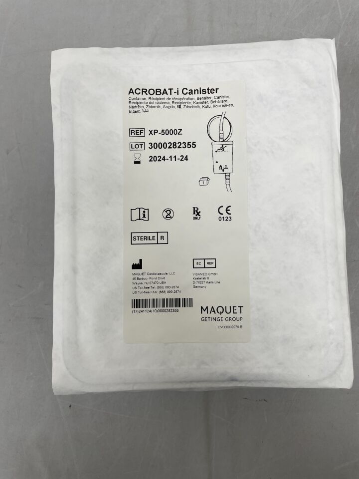 XP-5000Z-C - MAQUET - Acrobat-i Canister ONLY, (EA) - ( Expiry Date: 2024-11-24 )