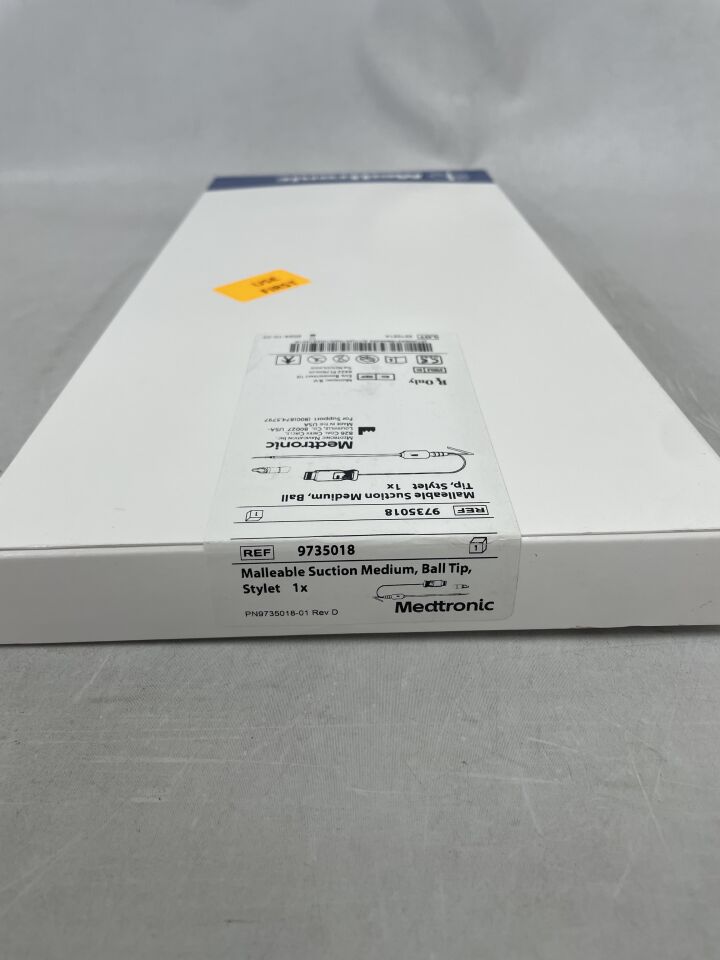 9735018 - MEDTRONIC - Malleable Suction, Medium Ball Tip, (BX/1) - ( Expiry Date: 2024-10-20 )