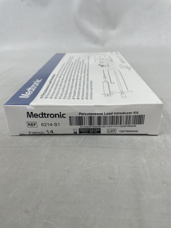 6214-S1 - MEDTRONIC - Percutaneous Lead Introducer, 14F, (BX/1) - ( Expiry Date: 2024-11-01 )