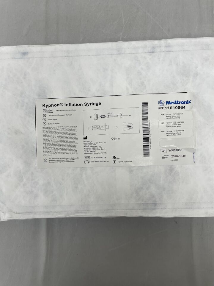 11010564 - MEDTRONIC - kyphon inflation syringe set , ( EA ) - ( Expiry Date : 2026-05-06 )