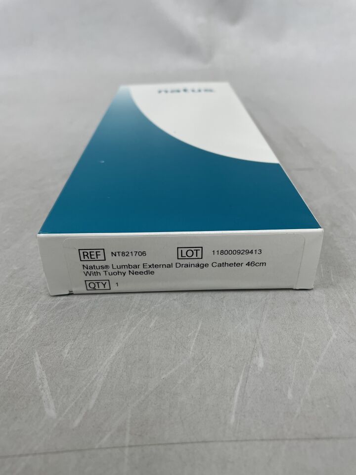 NT821706 - NATUS - Lumbar External Drainage Catheter w/Touhy Needle, 46cm, (BX/1) - ( Expiry Date: 2024-04-08 )