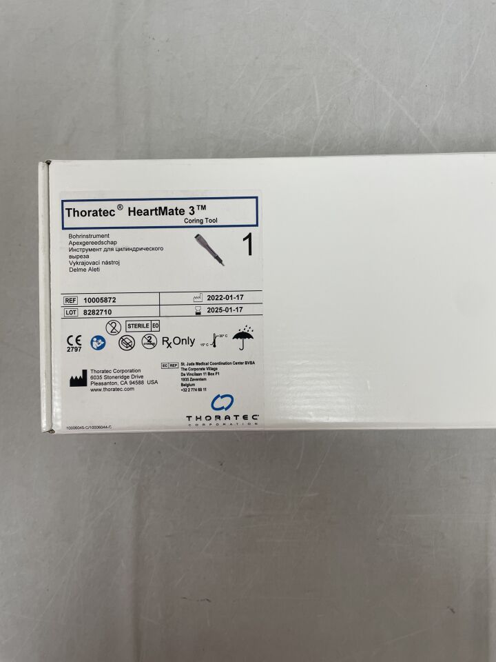 10005872 - ABBOTT - Thoratec HeartMate 3 Coring Tool, (BX/1) - ( Expiry Date: 2025-01-17 )