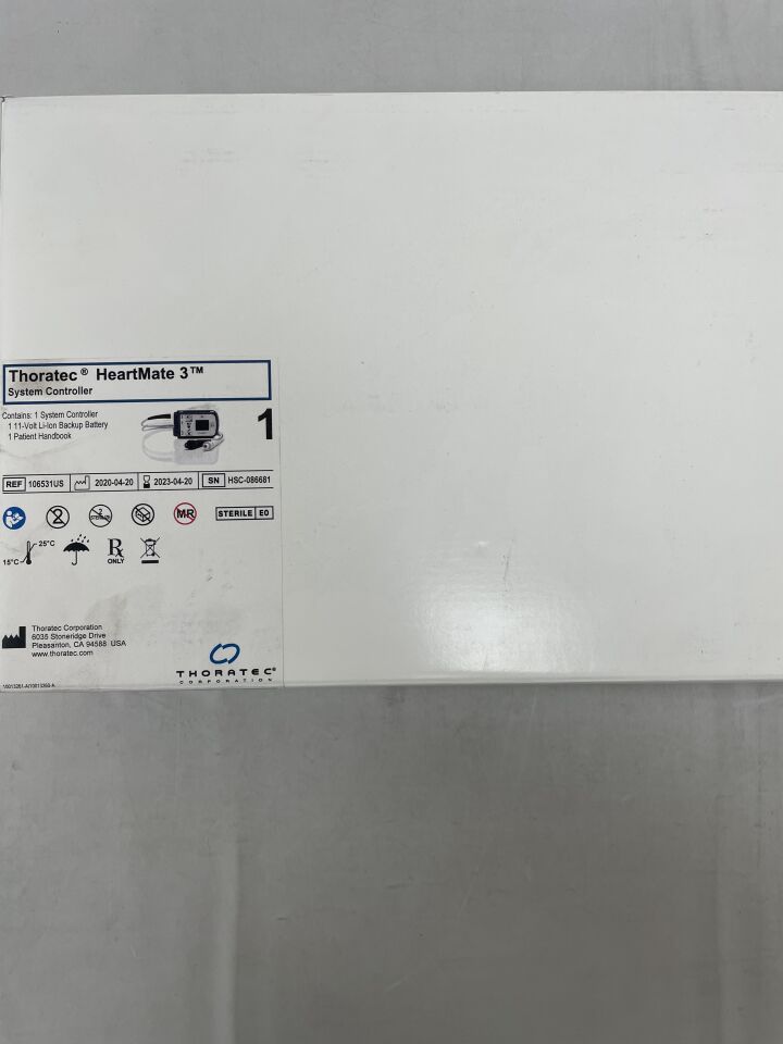 106531US - ABBOTT - Thoratec HeartMate 3 System Controller, (BX/1) - ( Expiry Date: 2024-11-01 )