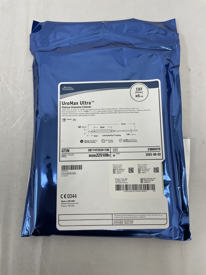 225108 - BOSTON SCIENTIFIC - UroMax Ultra Balloon Dilatation Catheter - 18Fr x 6cm , ( EA ) - ( Expiry Date : 2025-08-02 )