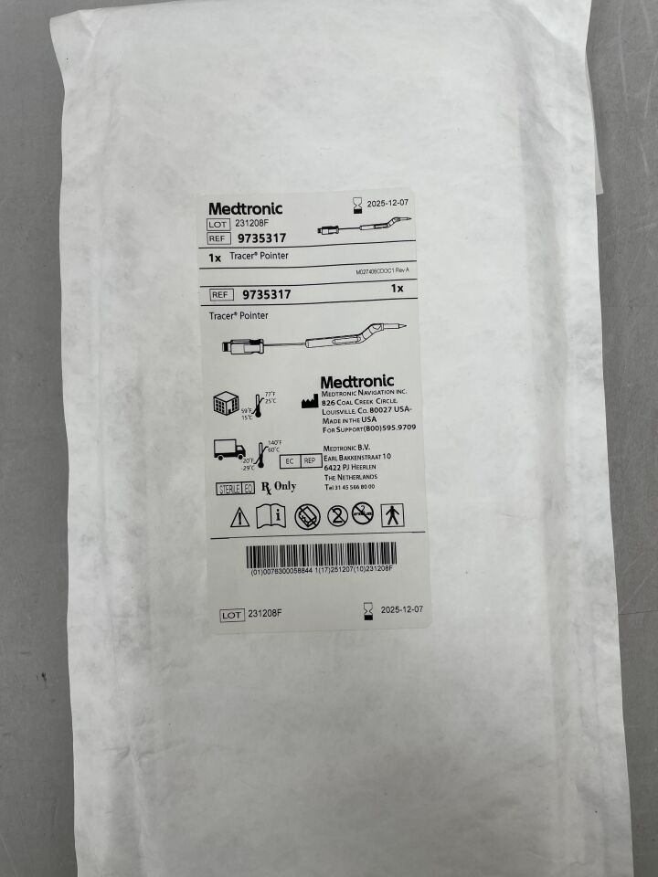 9735317 - MEDTRONIC - AxiEM Tracer Pointer , ( EA ) - ( Expiry Date : 2025-12-07 )