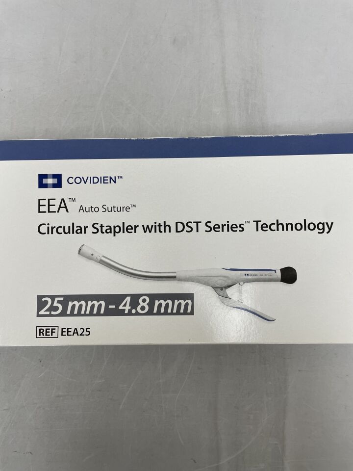 EEA25 - COVIDIEN - EEA Single-Use Tilt-Top Anvil Circular Stapler with DST Series Technology, 25 mm Size, (BX/1) - ( Expiry Date: 2024-09-30 )