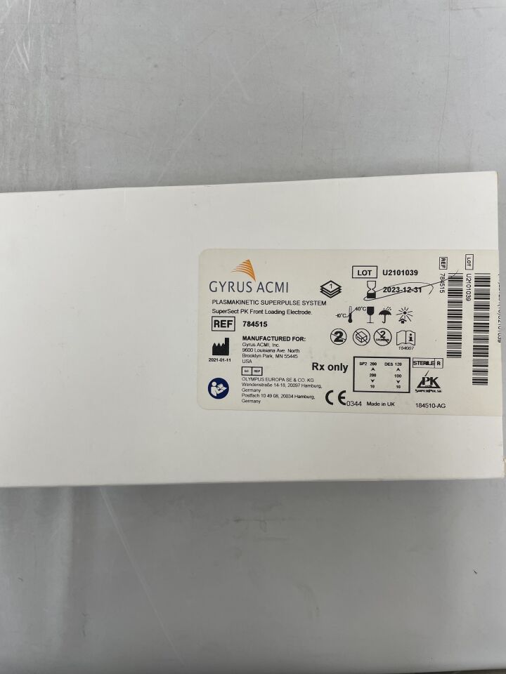 784515 - GYRUS ACMI - SuperSect PK Front Loading Electrode, (BX/1) - ( Expiry Date: 2023-12-31 )