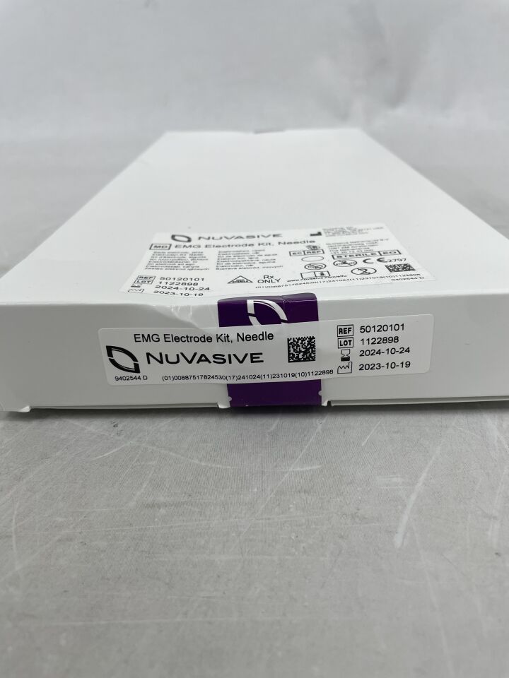 50120101 - NUVASIVE - EMG Electrode Kit, Needle, (BX/1) - ( Expiry Date: 2024-10-24 )