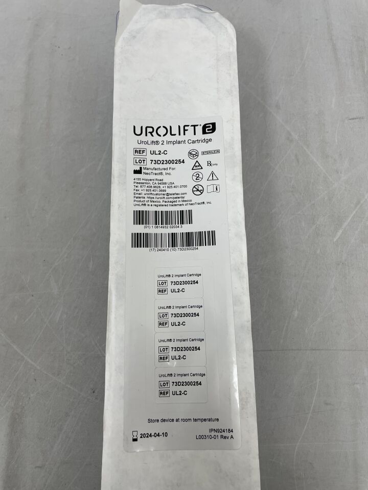 UL2-C - TELEFLEX - UroLift 2 Implant Cartridge, () - ( Expiry Date: 2024-04-10 )