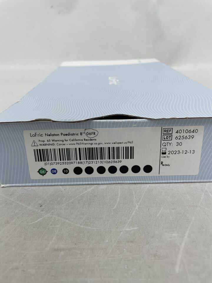 4010640 - WELLSPECT - Urinary Catheter LoFric Nelaton 8" 6FR, (BX/30) - ( Expiry Date: 2023-12-13 )