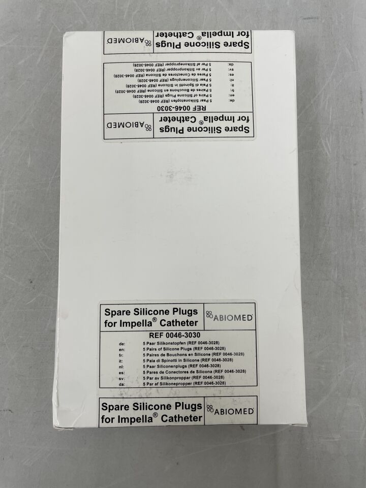 0046-3030 - ABIOMED - Spare Silicone Plugs for Impella Catheter, (BX/5) - ( Expiry Date: 2024-11-20 )
