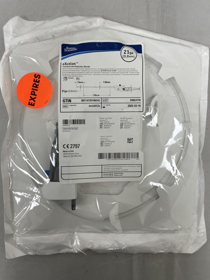 6412 - BOSTON SCIENTIFIC - eXcelon Transbronchial Aspiration Needle - 21Ga, (EA) - ( Expiry Date: 2025-03-16 )