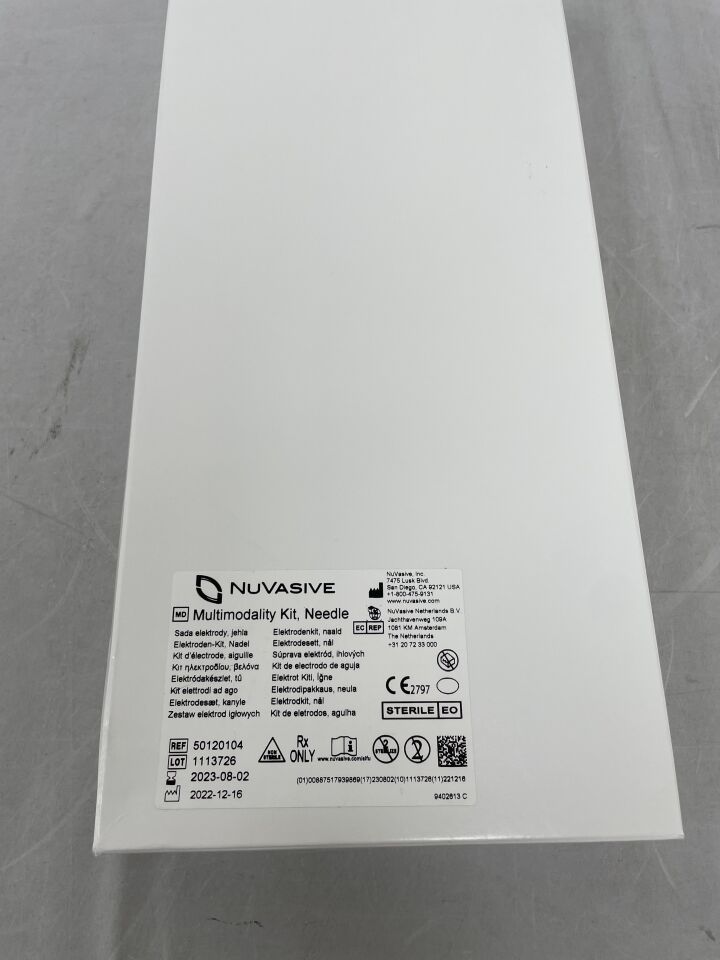 50120104 - NUVASIVE - PULSE MIOM Electrode Kit, Needle, (BX/1) - ( Expiry Date: 2023-04-21 )