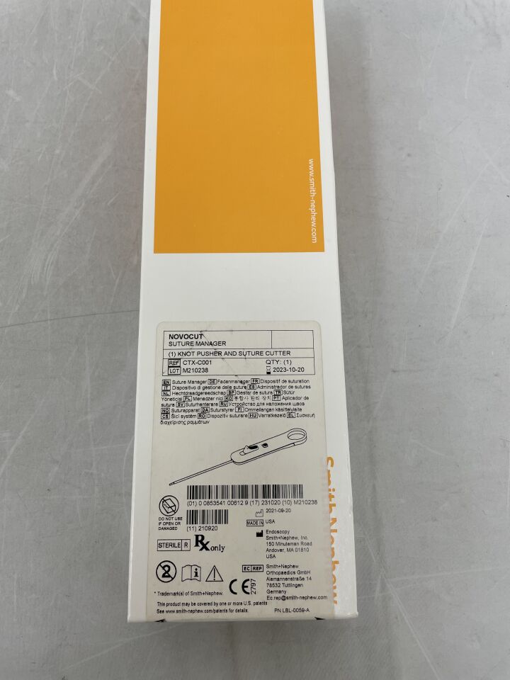 CTX-C001 - SMITH & NEPHEW - Ceterix NovoCut Suture Manager For Meniscal Repair System, (BX/1)
