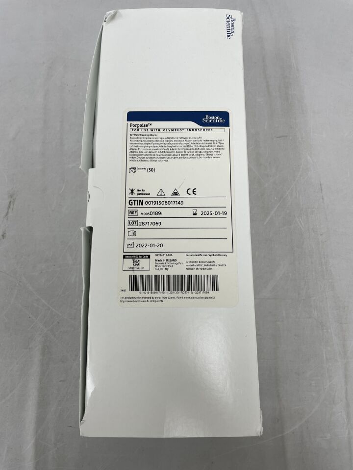 189 - BOSTON SCIENTIFIC - Porpoise Air / Water Cleaning Adapter, (BX/50) - ( Expiry Date: 2025-01-19 )