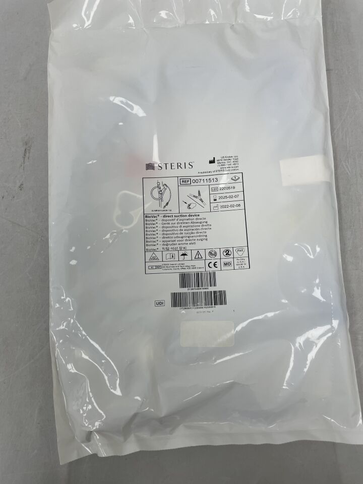 00711513 - STERIS - BioVac Direct Suction Device w/Y-Port (Olympus/Fujinon), () - ( Expiry Date: 2025-02-07 )
