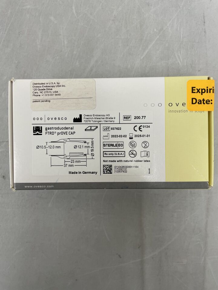 200.77 - OVESCO - Gastroduodenal FTRD prOVE Cap, (BX/2) - ( Expiry Date: 2025-01-31 )