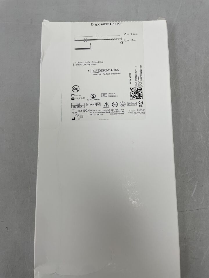 DDK2-2.4-16X - ADTECH MEDICAL - Drill Kit 2.4mm x 16cm, (BX/1) - ( Expiry Date: 2024-10-01 )