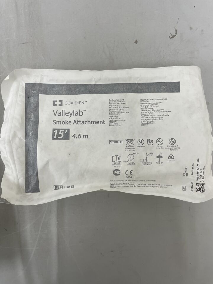 E3815 - COVIDIEN - Valleylab 煙霧附件,15 英尺,(EA)-(有效期至:2025-11-30)