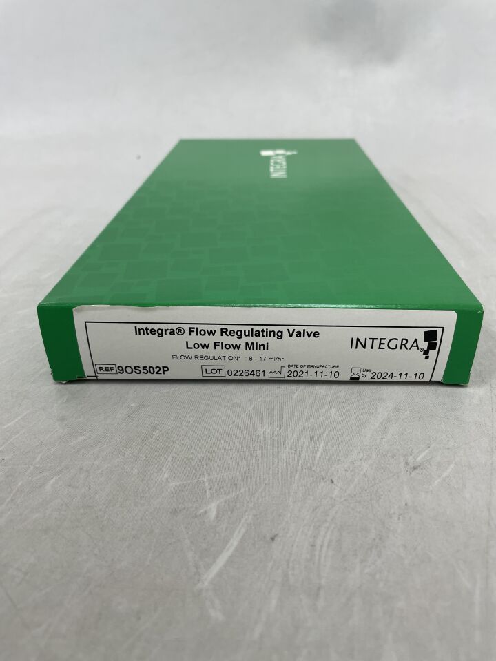 9OS502P - INTEGRA - Flow Regulating Valve, Low Flow Mini, (BX/1) - ( Expiry Date: 2024-11-10 )
