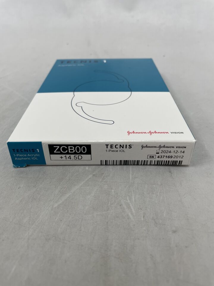 ZCB0000145 - JOHNSON & JOHNSON - tecnis 1 iol, +14.5d, (BX/1) - ( Expiry Date: 2024-12-14 )