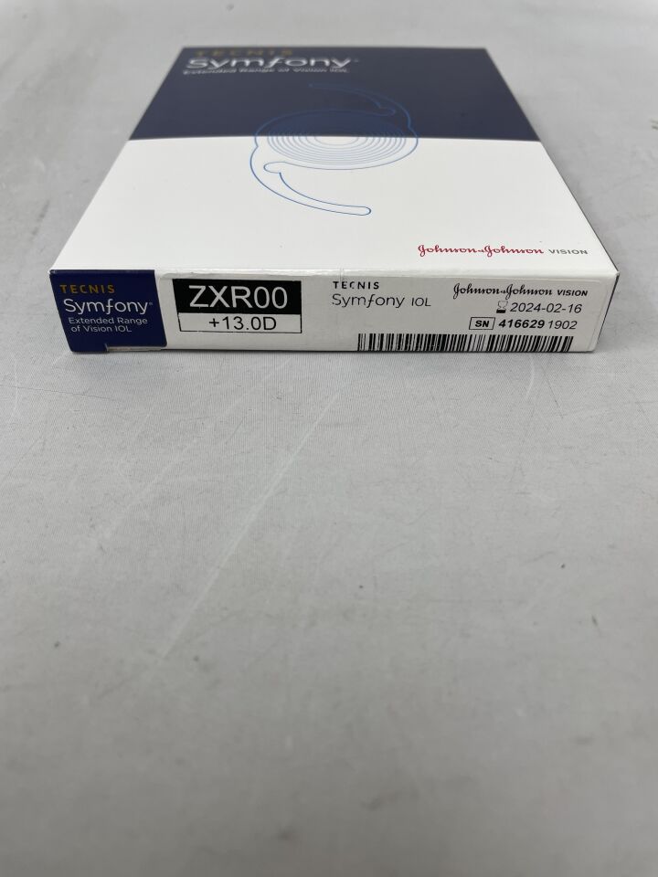 ZXR00U0130 - JOHNSON & JOHNSON - TECNIS Symfony Extended Range Vision IOL, +13.0D, (BX/1) - ( Expiry Date: 2024-02-16 )