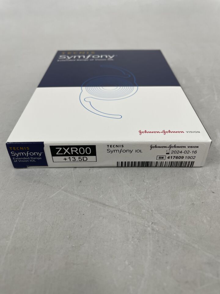 ZXR00U0135 - JOHNSON & JOHNSON - TECNIS Symfony Extended Range Vision IOL, +13.5D, (BX/1) - ( Expiry Date: 2024-02-16 )
