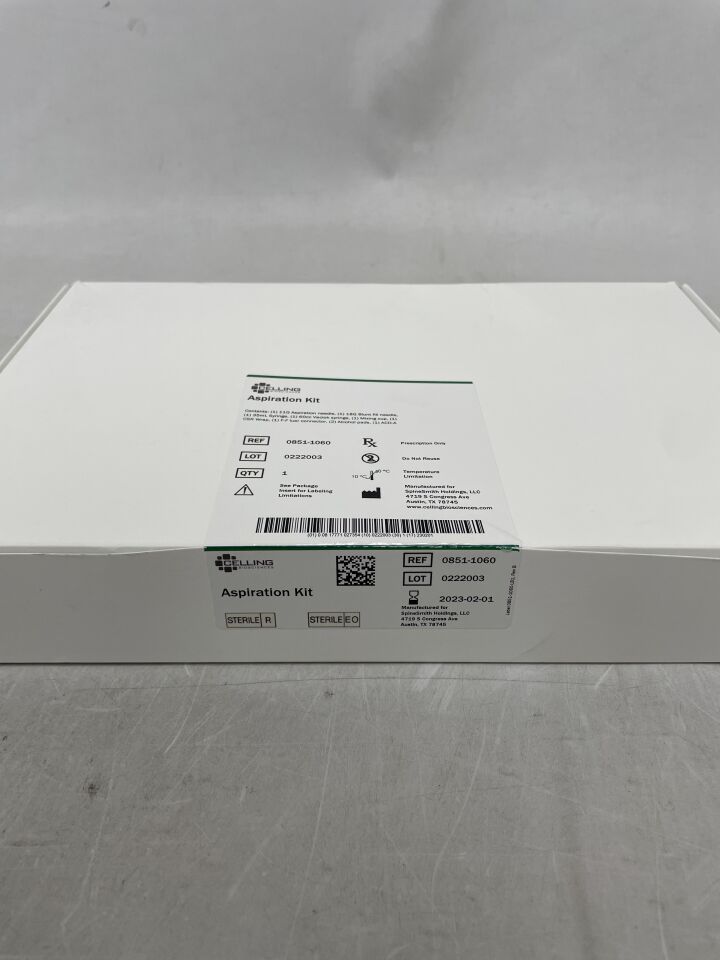 0851-1060 - CELLING - Aspiration Kit, (BX/1) - ( Expiry Date: 2023-02-01 )