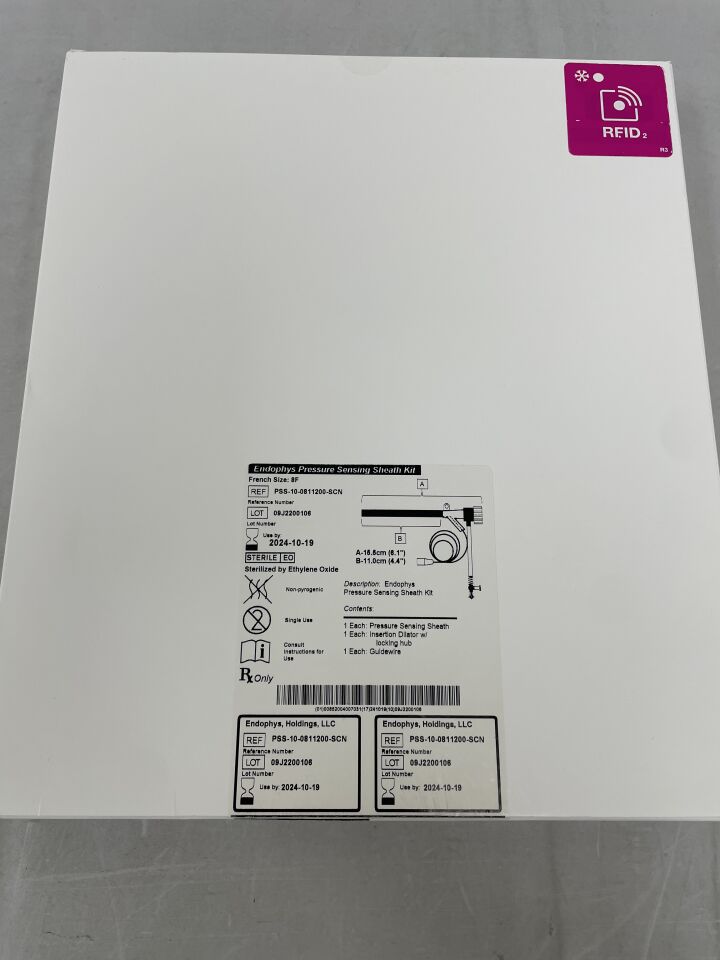 PSS-10-0811200-SCN - ENDOPHYS - Pressure Sensing Access System (PSAS) 8F x 11cm, (BX/1) - ( Expiry Date: 2024-10-19 )