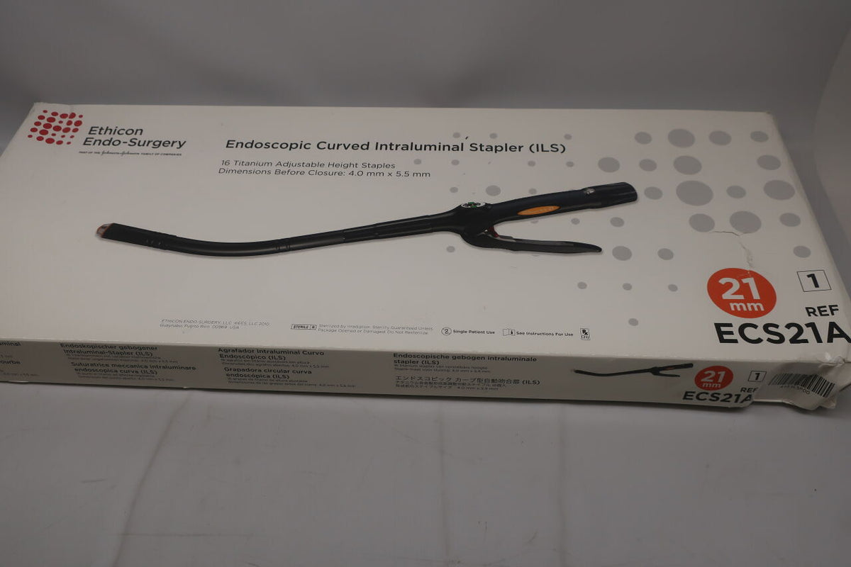 ECS21A - ETHICON - Proximate Endoscopic Curved Intraluminal Staplers, 21 mm Head Diameter, (BX/1)