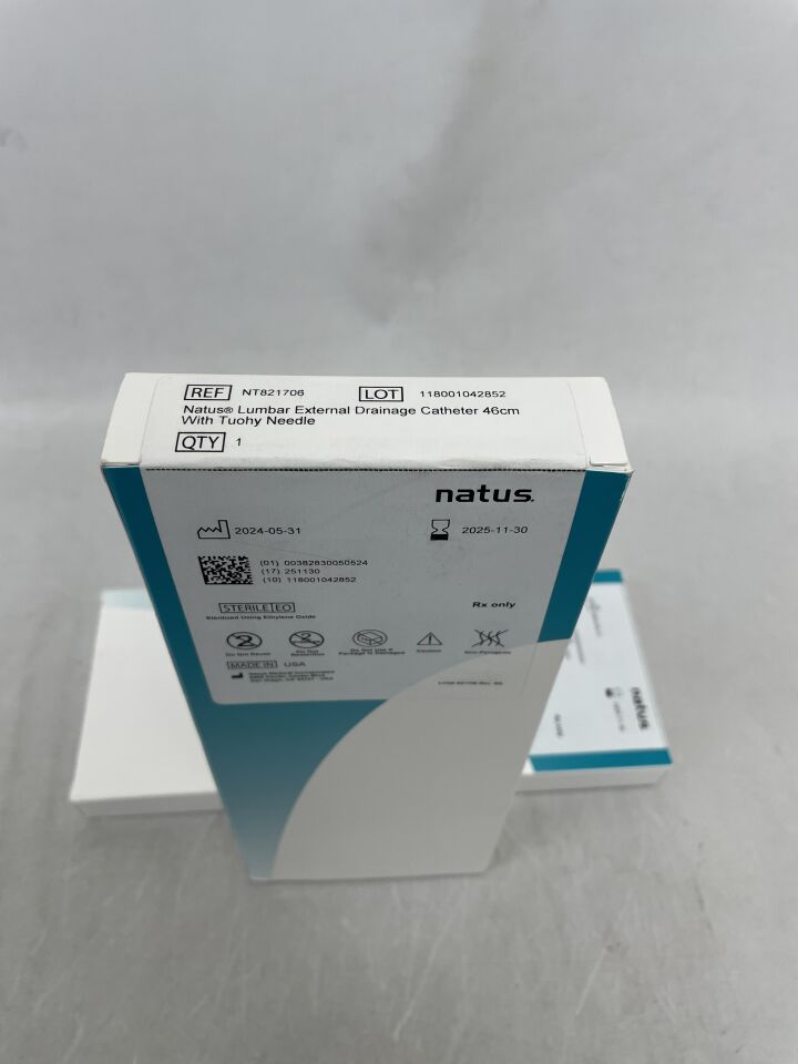 NT821706 - NATUS - 腰椎外引流導管 46cm 附 Tuohy 針 - ,(BX/1)-(有效期:2025-11-30)