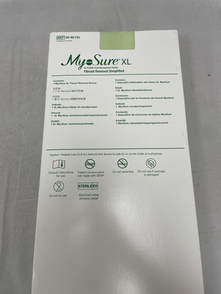 50-601XL - HOLOGIC - myosure xl tissue removal device for fluent, (BX/1) - ( Expiry Date: 2024-04-12 )