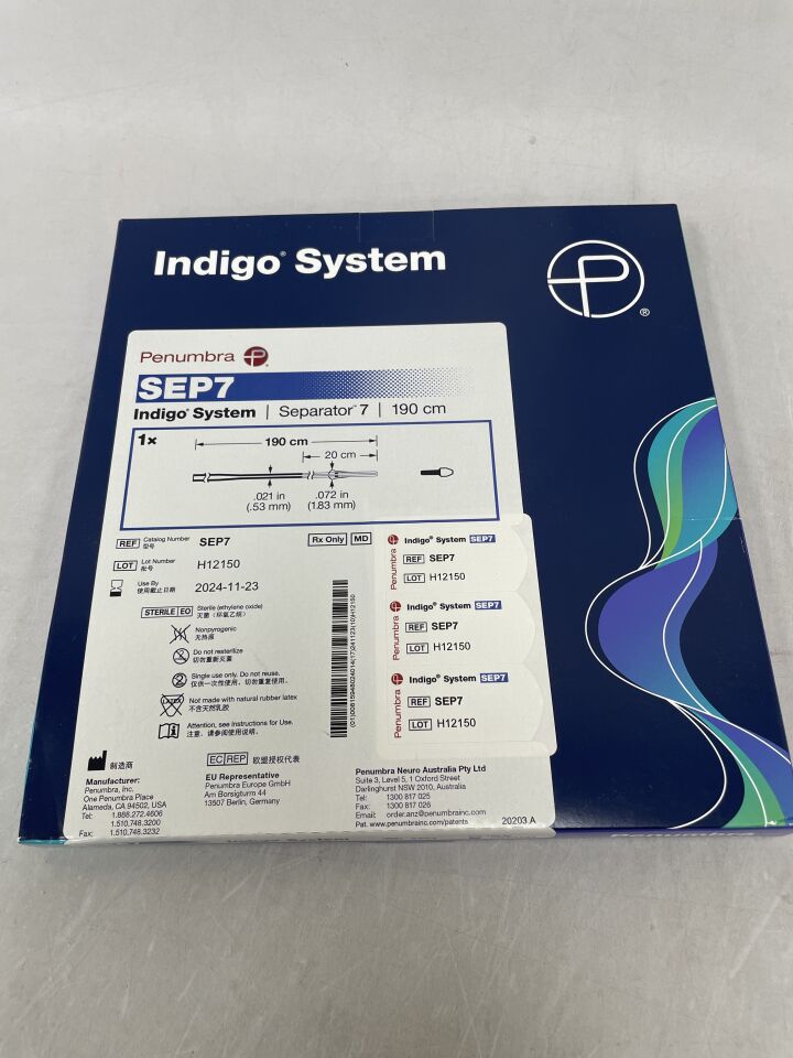 7-Sep - PENUMBRA - Indigo Separator 7 190cm, (BX/1) - ( Expiry Date: 2024-11-23 )