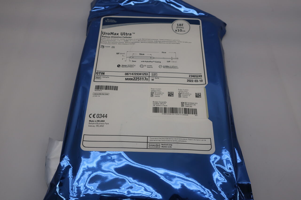 225117 - BOSTON SCIENTIFIC - UroMax Ultra Balloon Dilatation Catheter - 18Fr x 10cm, (EA) - ( Expiry Date: 2023-03-09 )