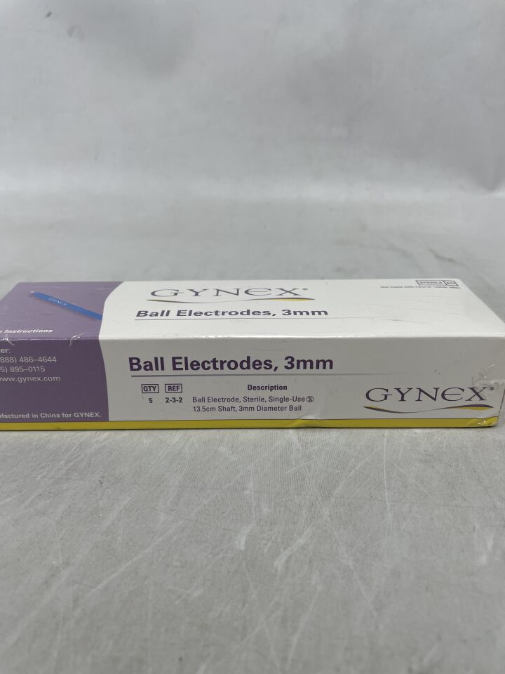 2002-02-03 - GYNEX - Electrode Ball, 3mm, (BX/5) - ( Expiry Date: 2024-06-12 )