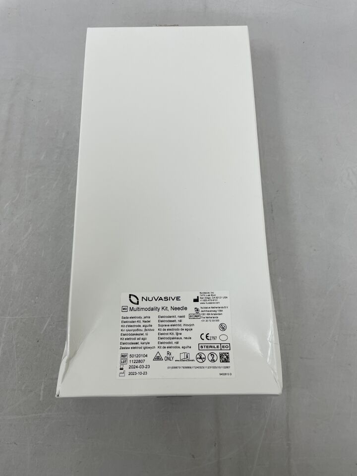50120104 - NUVASIVE - PULSE MIOM Electrode Kit, Needle, (BX/1) - ( Expiry Date: 2024-03-23 )