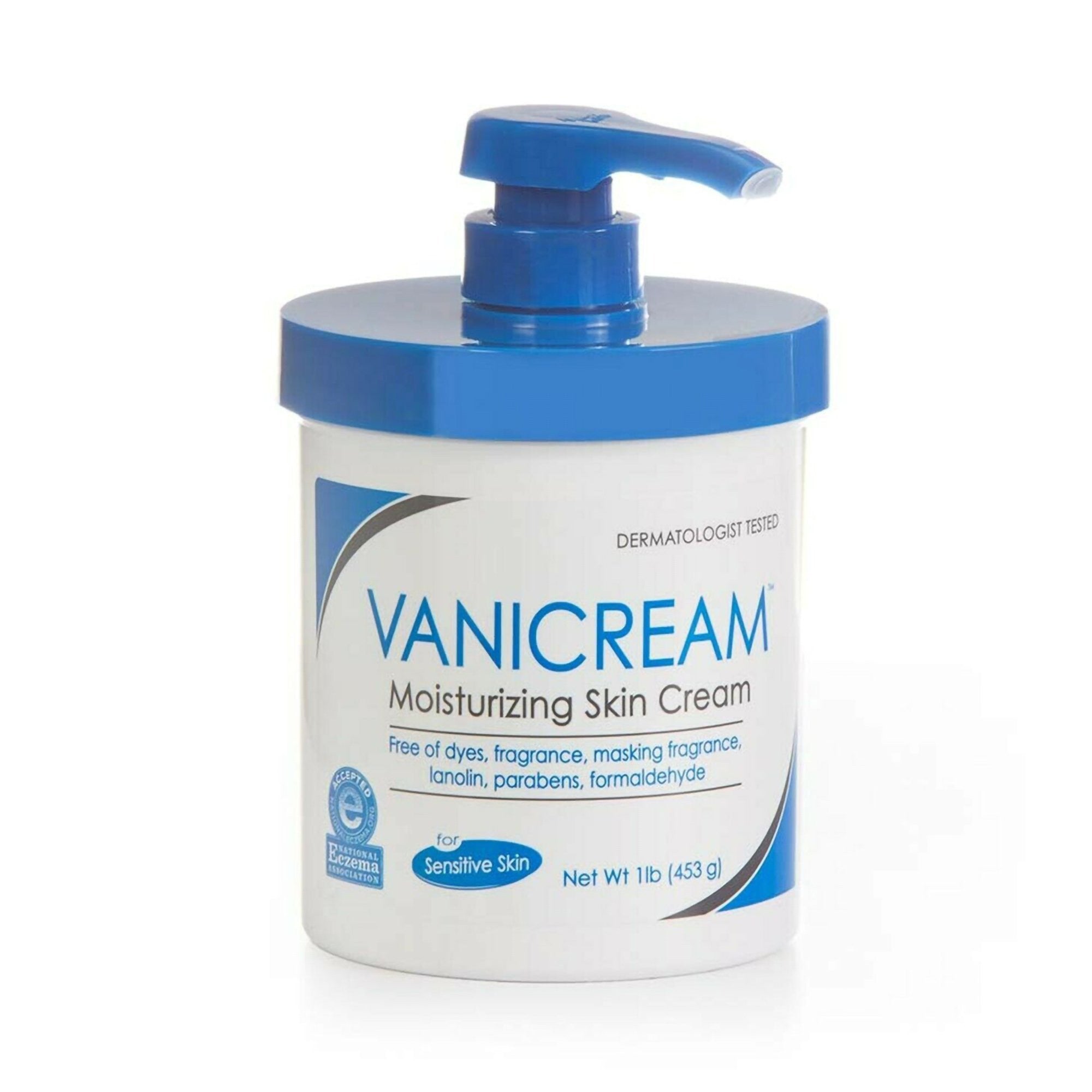 532868 - Vanicream - Vanicream 16 oz. Pump Bottle Unscented Cream Pack of 1, (EA)
