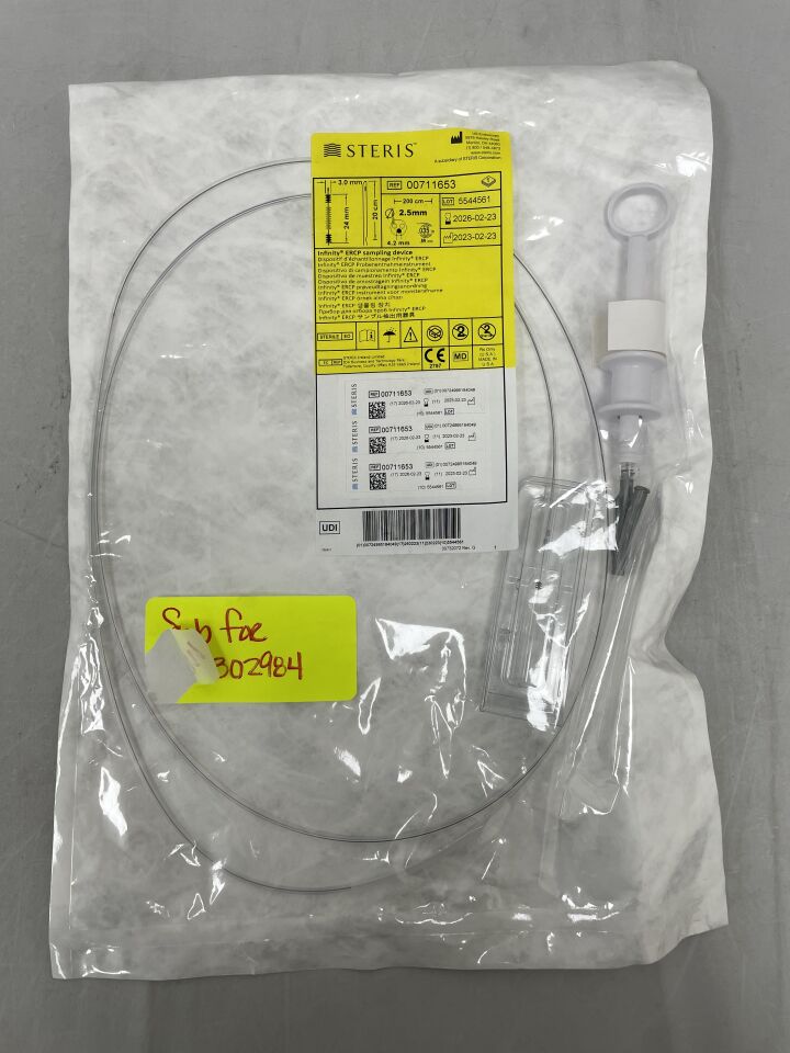 711653 - STERIS - Infinity ERCP Sampling Device 2.5mm / 7.5F , ( EA ) - ( Expiry Date : 2026-02-23 )