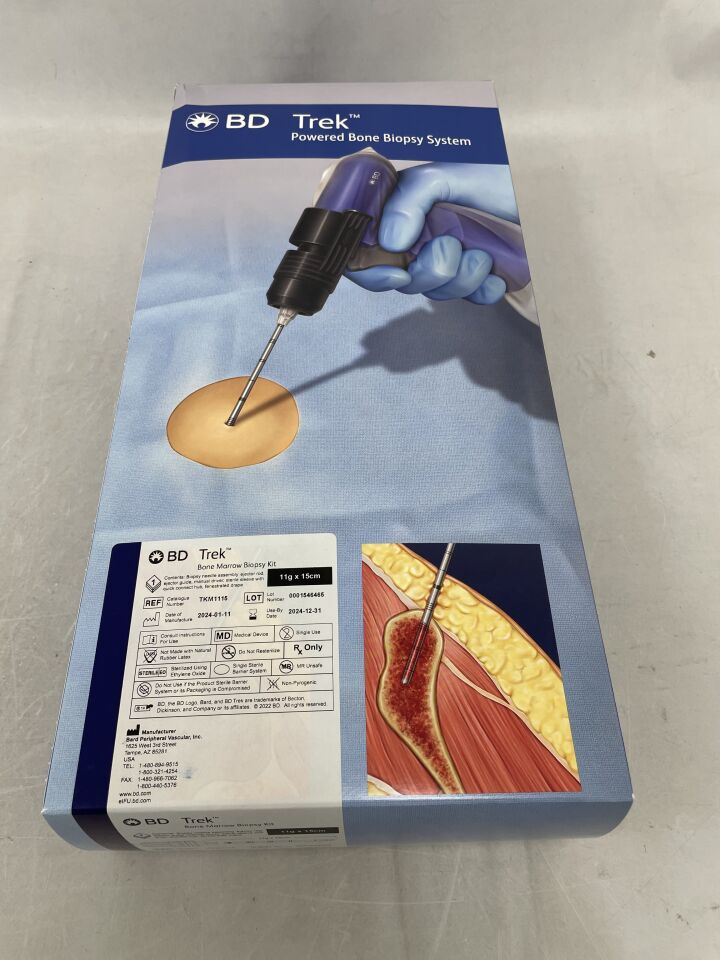 TKM1115 - BARD - BD Powered Bone Marrow Biopsy Kit 11G x 15cm, (BX/1) - ( Expiry Date: 2024-12-31 )